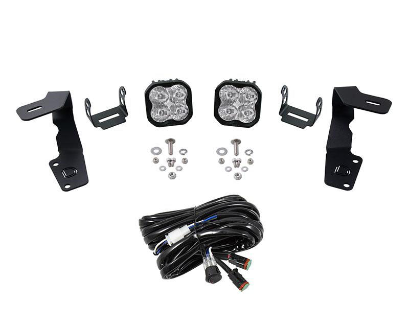 Diode Dynamics Ditch Light Kit SS3 Pro White - 2015-2021 Subaru WRX / STI